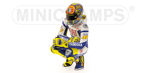 Figurine 1/12 Valentino Rossi Moto GP Valencia 2003 Minichamps 312030186